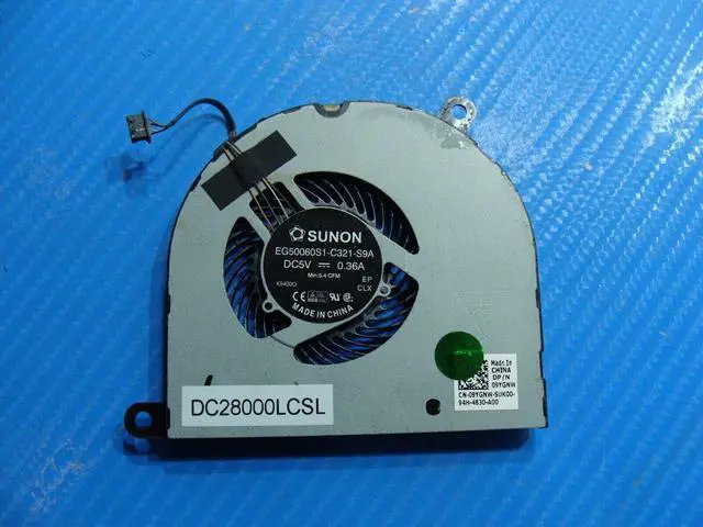 Main image of Cpu cooling fan for Dell Latitude 5491 14 inches 9YGNW DC28000LCSL