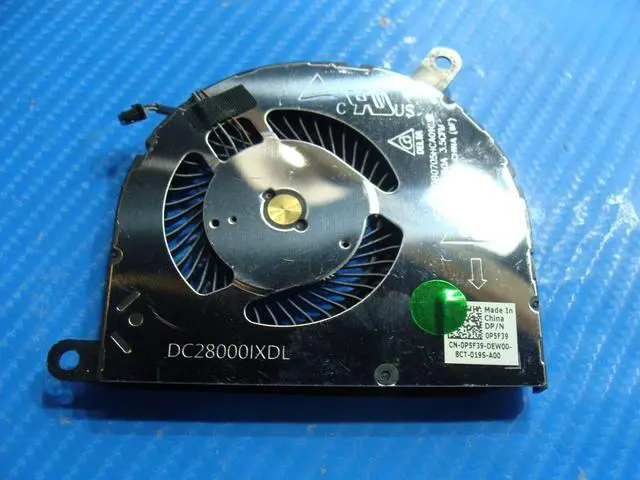 Alt view image 2 of 4 - Cpu cooling fan for Dell Latitude 5490 14 inches P5F39 DC28000IXDL
