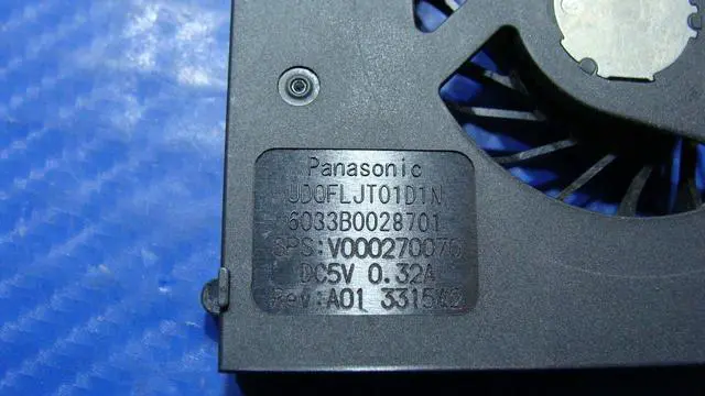 Alt view image 3 of 5 - Cpu cooling fan for Toshiba Satellite C55t-A5218 15.6 inches V000270070