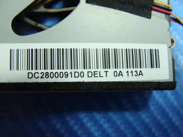 Alt view image 3 of 5 - Cpu cooling fan for Toshiba Satellite A665-S5186 15.6 inches DC2800091D0