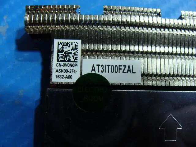 Alt view image 3 of 5 - Cpu cooling fan for Dell Latitude 5430 14 inches with Heatsink V0N0P AT3IT00FZAL