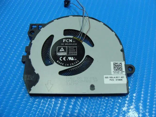 Alt view image 2 of 5 - Cpu cooling fan for Dell Latitude 5320 13.3 inches CJCNP 023.100LA.0011
