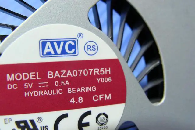 Alt view image 2 of 5 - Cpu cooling fan for Dell Latitude 3570 15.6 inches M4J5V