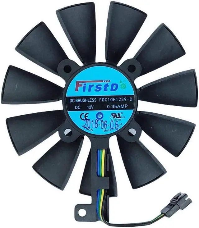 PC用ファン・クーラー RADEON RX480 / ASUS GPU cooling fan for C - Asus Strix RX480 R - Newegg.com