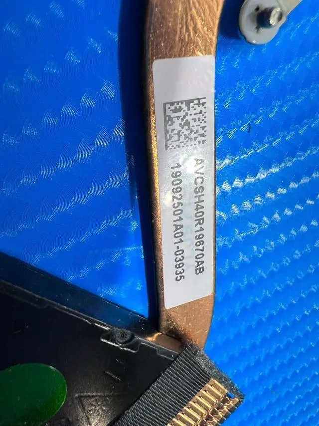 Alt view image 3 of 5 - Cpu cooling fan for Lenovo Thinkpad L13 Yoga 13.3 inches with Heatsink 5H40S72915