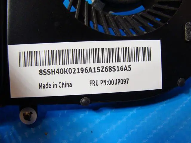 Alt view image 3 of 5 - Cpu cooling fan for Lenovo ThinkPad E560 15.6 inches with Heatsink 00UP097 AT0ZR001