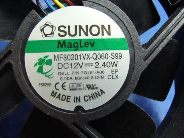 Alt view image 3 of 5 - Cpu cooling fan for Dell Inspiron 3650 Desktop Case 7G45T