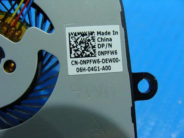Alt view image 3 of 5 - Cpu cooling fan for Dell Inspiron 3580 15.6 inches with Heatsink NPFW6 7VM16