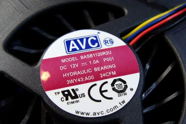 Alt view image 3 of 5 - Cpu cooling fan for Dell Inspiron 2330 23 inches All In One 3WY43