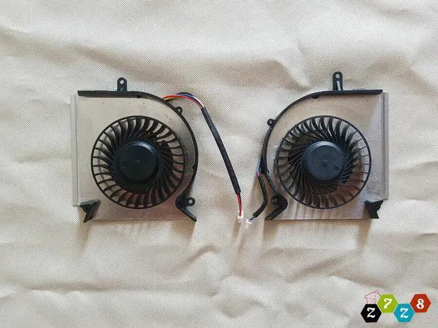 Alt view image 2 of 5 - Gpu and Cpu cooling fan for MSI GL63 GE63 GP63 GV63 GL73 GP73 GE73VR MS-16P1