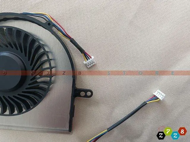 Alt view image 3 of 5 - Gpu and Cpu cooling fan for MSI GE75 Raider 10SE 10SF 8RE 8RF 9SE 9SF