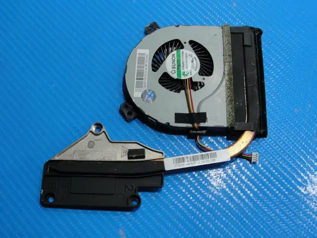 Alt view image 2 of 5 - Cpu cooling fan for Lenovo IdeaPad P500 20253 15.6 inches with Heatsink DC28000C7S0 AT0SY0010A0