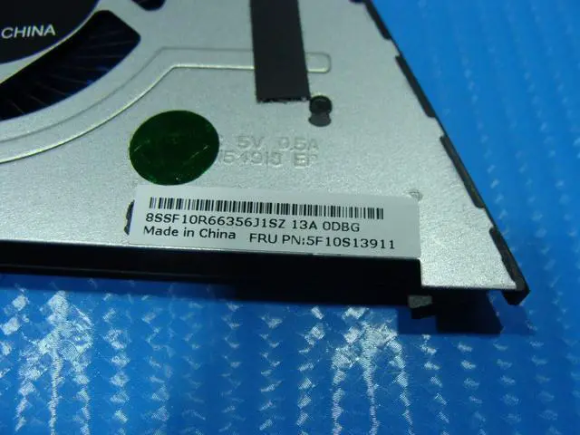 Alt view image 3 of 5 - Cpu cooling fan for Lenovo Ideapad Flex 5 14ARE05 14 inches 5F10S13911