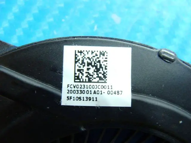 Alt view image 3 of 5 - Cpu cooling fan for Lenovo Ideapad Flex 5 14ARE05 14 inches 023100JC0011