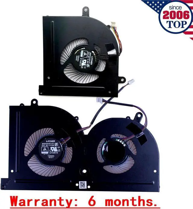 Main image of Gpu and Cpu cooling fan for MSI GS63 GS63VR GS73 6RF 7RF BS5005HS-U3I U3J