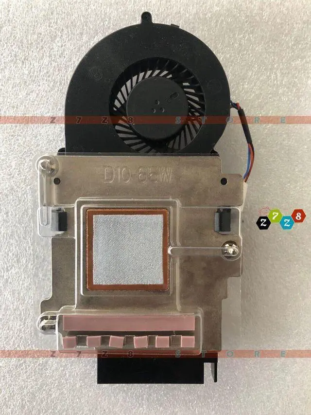 Alt view image 2 of 4 - Cpu cooling fan for Dell Optiplex 3080 5080 7080 MFF Heatsink DC12V 0C5T4N
