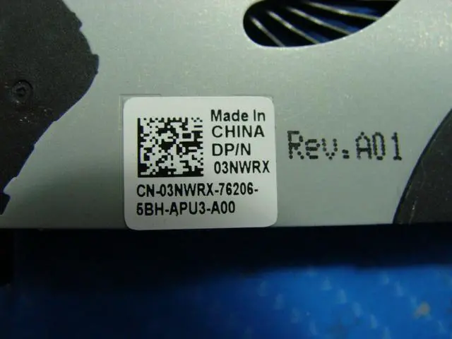 Alt view image 3 of 5 - Cpu cooling fan for Dell Inspiron 15 7568 15.6 inches 023.1003J.0001 3NWRX