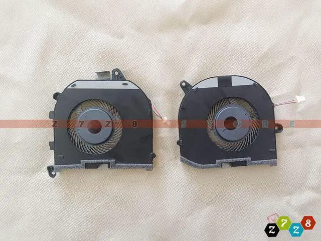 Alt view image 2 of 5 - Gpu and Cpu cooling fan for Dell XPS 15 7590 9570 Precision 5530 P56F002