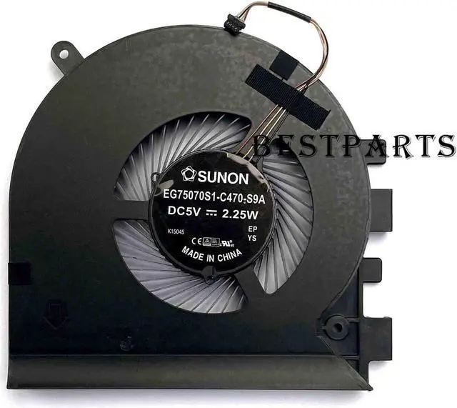 Alt view image 3 of 5 - Gpu and Cpu cooling fan for Blade Pro 17 RZ09-0287 RZ09-0314 RZ09-0329