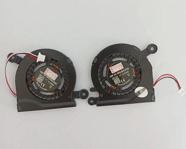 Alt view image 3 of 5 - Gpu and Cpu cooling fan for SAMSUNG NP900X3C 900X3D 900X3E 900X3F 900X3G 900X3C