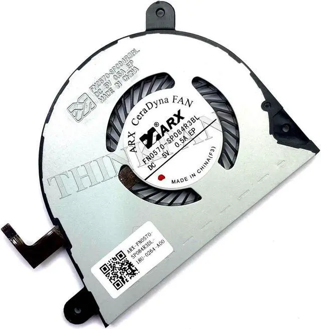 Alt view image 3 of 5 - Cpu cooling fan for Blade Stealth RZ09-0196 RZ09-01962E12 RZ09-01963E32