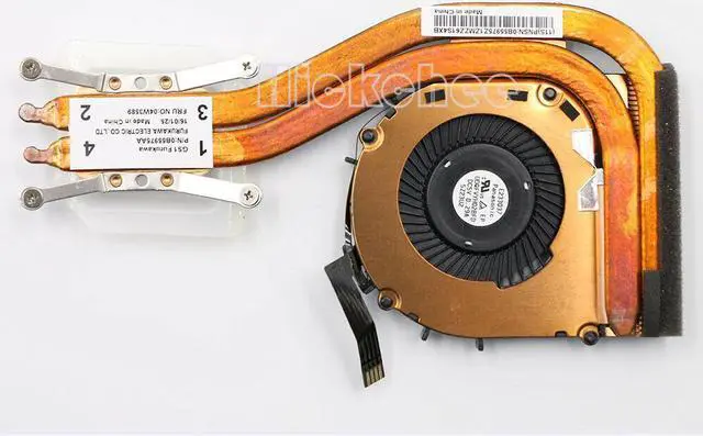 Alt view image 2 of 5 - Cpu cooling fan for Heatsink Lenovo Thinkpad 2012 /13 Carbon X1 X1C 04W3589