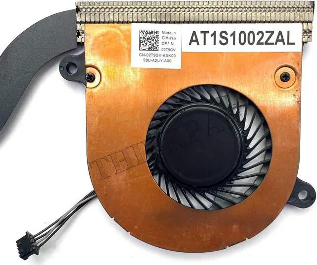 Alt view image 3 of 5 - Cpu cooling fan for Heatsink Dell Latitude E7480 7480 7490 02T9GV 2T9GV