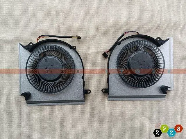 Alt view image 2 of 5 - Gpu and Cpu cooling fan for DC5V MSI GE66 GP66 MS-1542 MS-1543