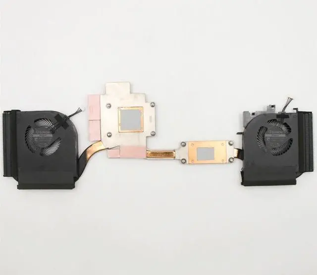 Alt view image 2 of 5 - Gpu and Cpu cooling fan for Heatsink Lenovo Thinkpad P52 EP520 01HY786 Thermal module