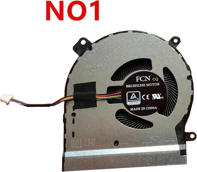 Alt view image 2 of 5 - Gpu and Cpu cooling fan for ASUS ROG StrixG L504G GL504GM GL504GS GL504GV S5C