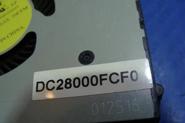 Alt view image 3 of 5 - Cpu cooling fan for Dell Alienware 15 R2 15.6 inches 9F65X DC28000FCF0