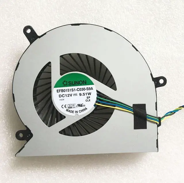 Alt view image 2 of 5 - Cpu cooling fan for Lenovo ThinkCentre AIO M800Z M900Z M910Z S4150 M9550Z 1A