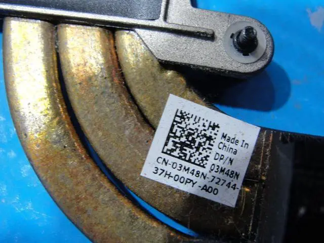Alt view image 3 of 5 - Cpu cooling fan for Dell Alienware 14 14 inches with Heatsink 3M48N V64G0