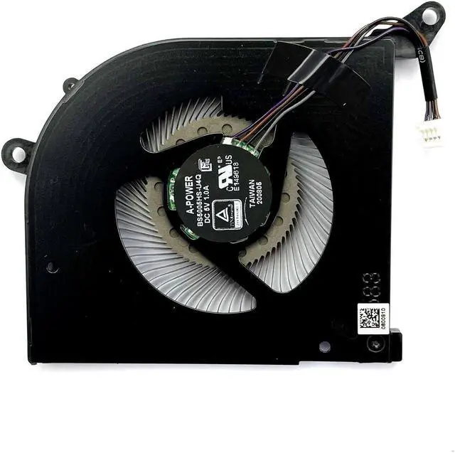 Alt view image 2 of 5 - Gpu and Cpu cooling fan for MSI GS66 WS66 Stealth 10SD 10SE 10SF 10SFS 10SGS
