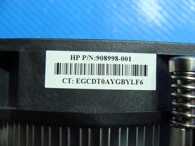 Alt view image 3 of 5 - Cpu cooling fan for HP ProDesk 600 G4 SFF Desktop with Heatsink 908998-001