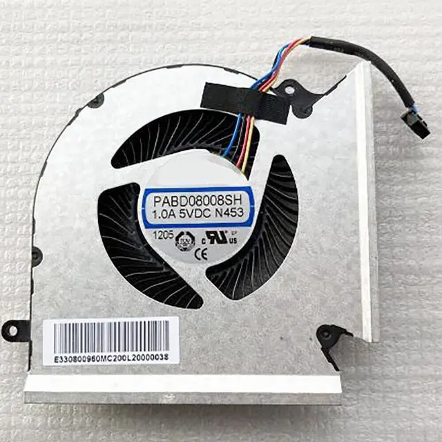 Alt view image 3 of 5 - Gpu and Cpu cooling fan for MSI GE66 GP66 GL66 DC5V MS-1541 MS-1542