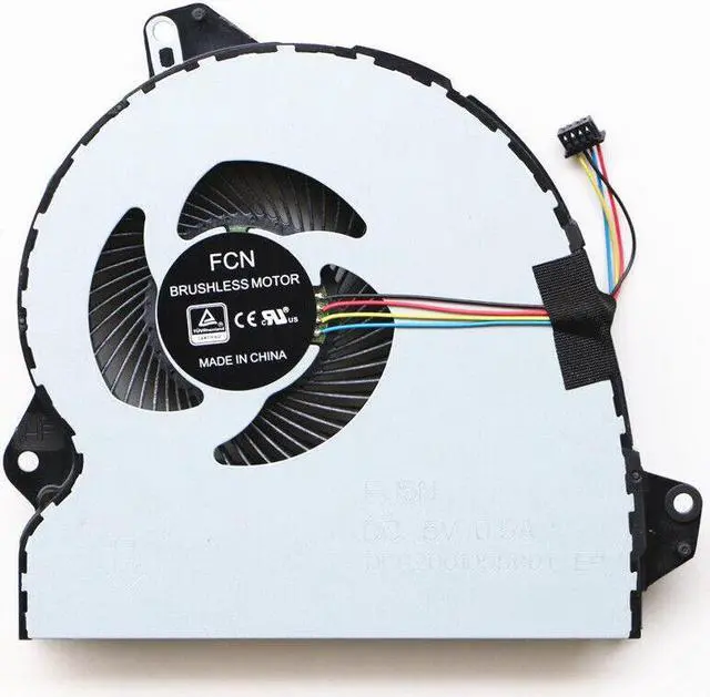 Alt view image 2 of 4 - Cpu cooling fan for Asus ROG Strix ZX53V ZX53VD ZX53VE ZX53VW GL553V GL553VD 4-PIN FJ5N