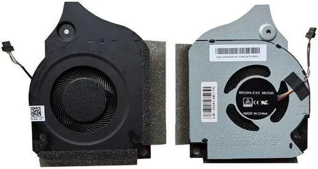 Alt view image 3 of 5 - Gpu and Cpu cooling fan for Machenike F117-VC F117-VD F117-VB2s F117-VD3s VD VG VR