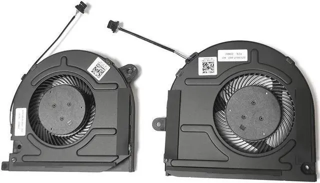 Alt view image 2 of 5 - Gpu and Cpu cooling fan for Dell Vostro 15 7500 V7500 Inspiron 7501 DC5V