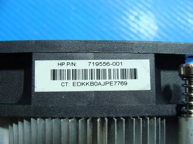Alt view image 3 of 5 - Cpu cooling fan for HP Pavilion TP01-1065z Desktop with Heatsink 719556-001