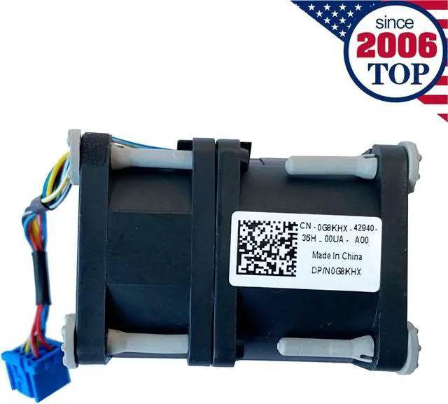 Alt view image 2 of 5 - Cpu cooling fan for Dell PowerEdge R320 R420 R430 Server 0G8KHX US Stock