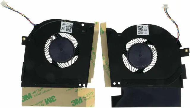 Alt view image 2 of 5 - Gpu and Cpu cooling fan for Dell Alienware M15 R1 P79F M17 R1(2019) V1FR8 HDMFX