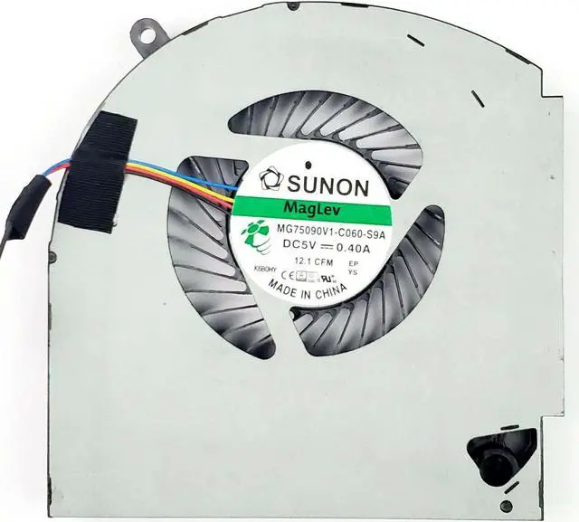 Alt view image 2 of 5 - Gpu and Cpu cooling fan for Dell Alienware 17 R4 R5 P31E ALW17C