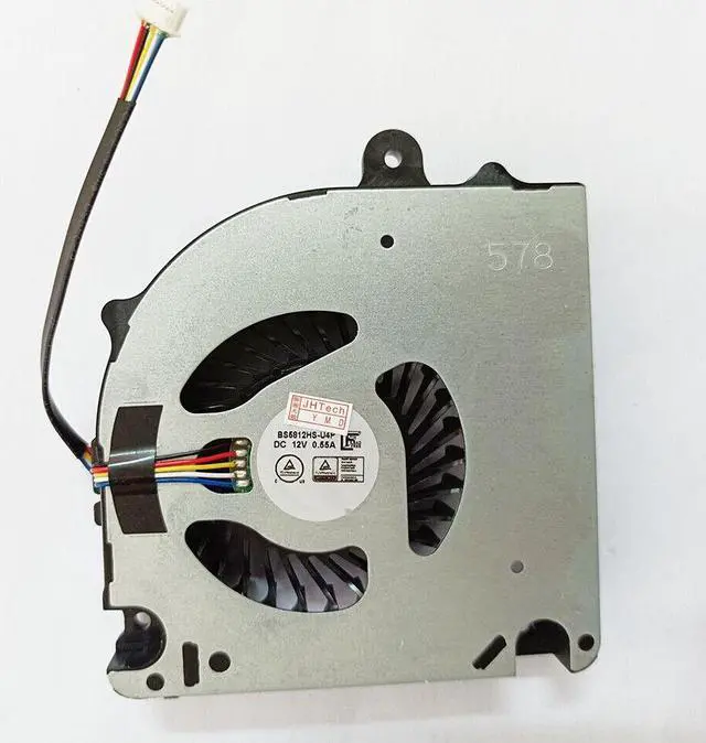 Alt view image 3 of 5 - Gpu and Cpu cooling fan for CLEVO X17SN X170 X170SM-G X7200 BS6812MS-U4N