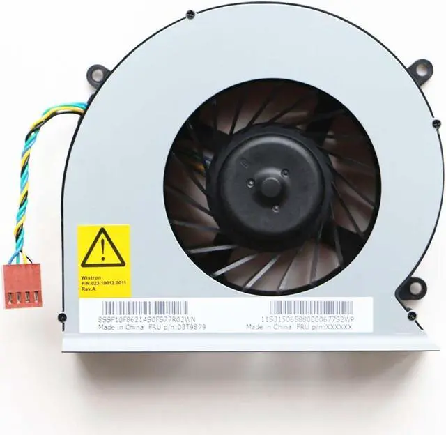 Alt view image 2 of 5 - Cpu cooling fan for Lenovo ThinkCentre M72z M73z E73z M83Z M93z M92z 03T9879