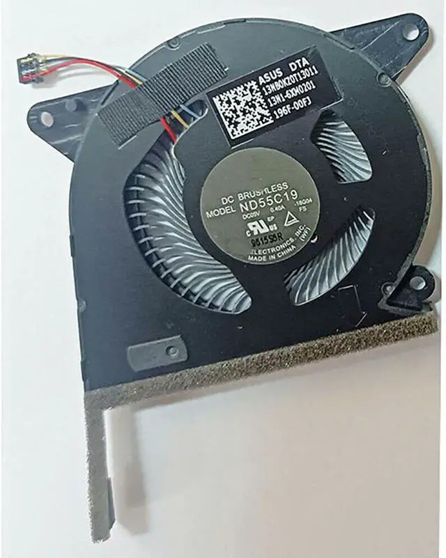 Alt view image 3 of 5 - Gpu and Cpu cooling fan for ASUS Zenbook S13 UX392 ND55C19-18G03 ND55C19-18G04