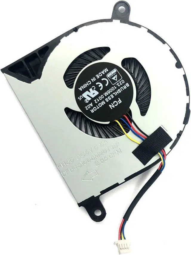 Alt view image 3 of 5 - Cpu cooling fan for Dell Inspiron 13-5368 13-5568 15-7579 13-7000 031TPT