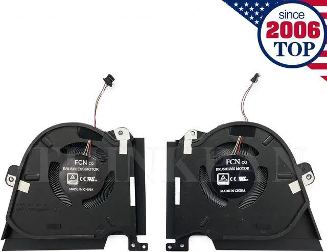 Alt view image 2 of 5 - Gpu and Cpu cooling fan for Asus ROG Zephyrus GX550 GX550LXS GX550LWS 12V voltage