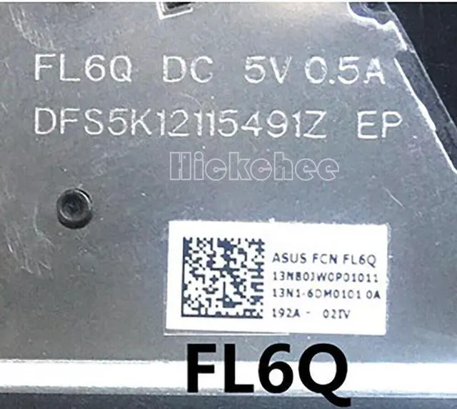 Alt view image 3 of 5 - Cpu cooling fan for Asus Zenbook 13 UX333 UX333F UX333FN 13NB0JW0P01011 FL6Q