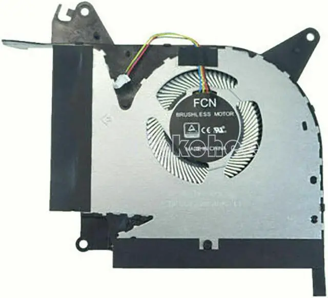 Alt view image 3 of 5 - Gpu and Cpu cooling fan for Asus ROG Strix RTX SCAR II GL704GW FL2D FL2F DC12V voltage